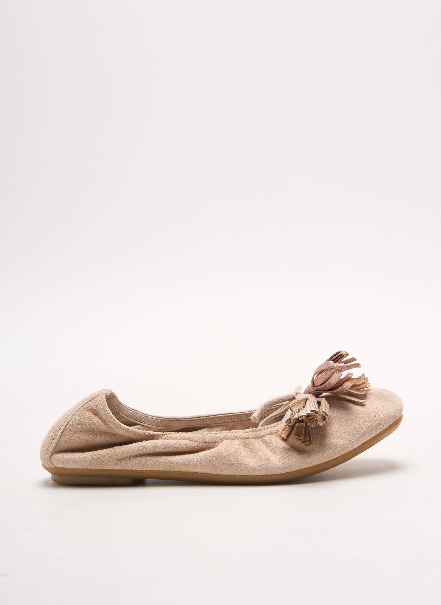 Reqins Ballerines Fille couleur beige