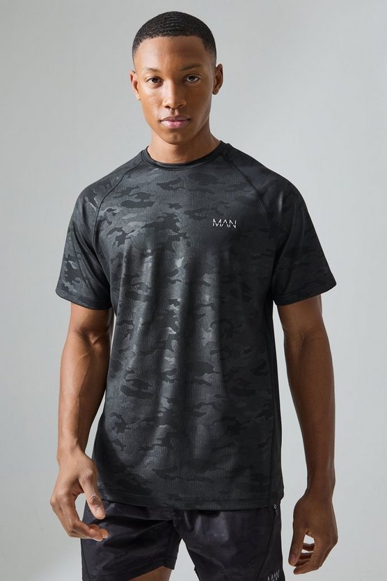 2er-Pack Man Active Camouflage Raglan T-Shirt