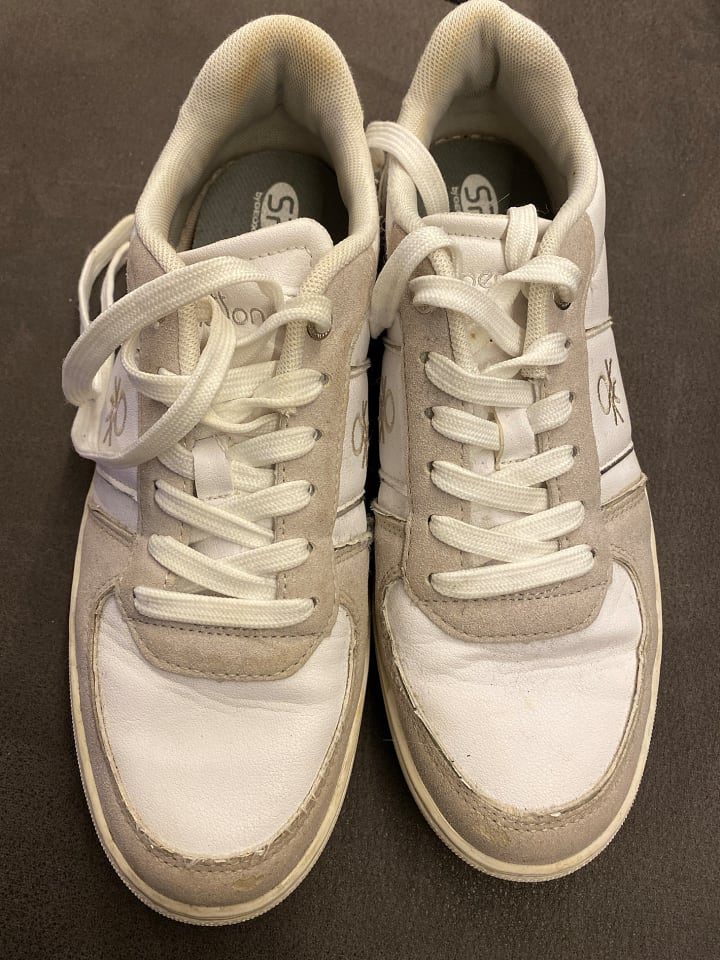 Benetton Sneakers in Beige/ Weiß günstig kaufen 39