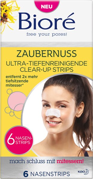 Bioré Zaubernuss Ultra-tiefenreinigende Clear-Up Strips Mitesser Strips