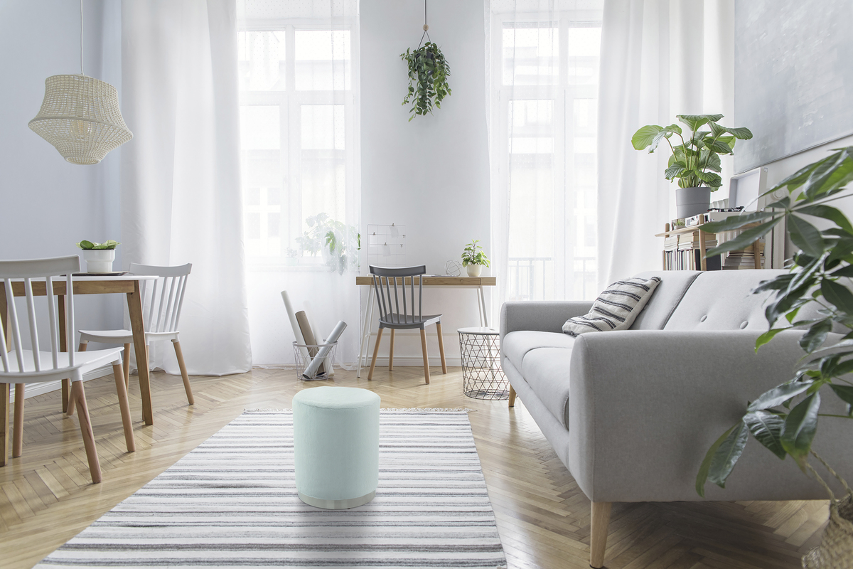 Kayoom Hocker Nona 225 Hellblau
