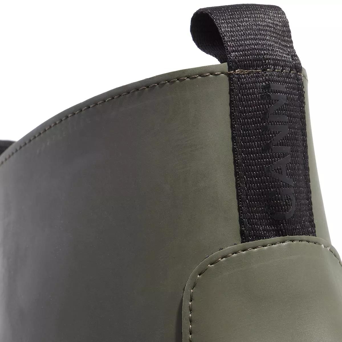 GANNI Stiefeletten grün Regenstiefel