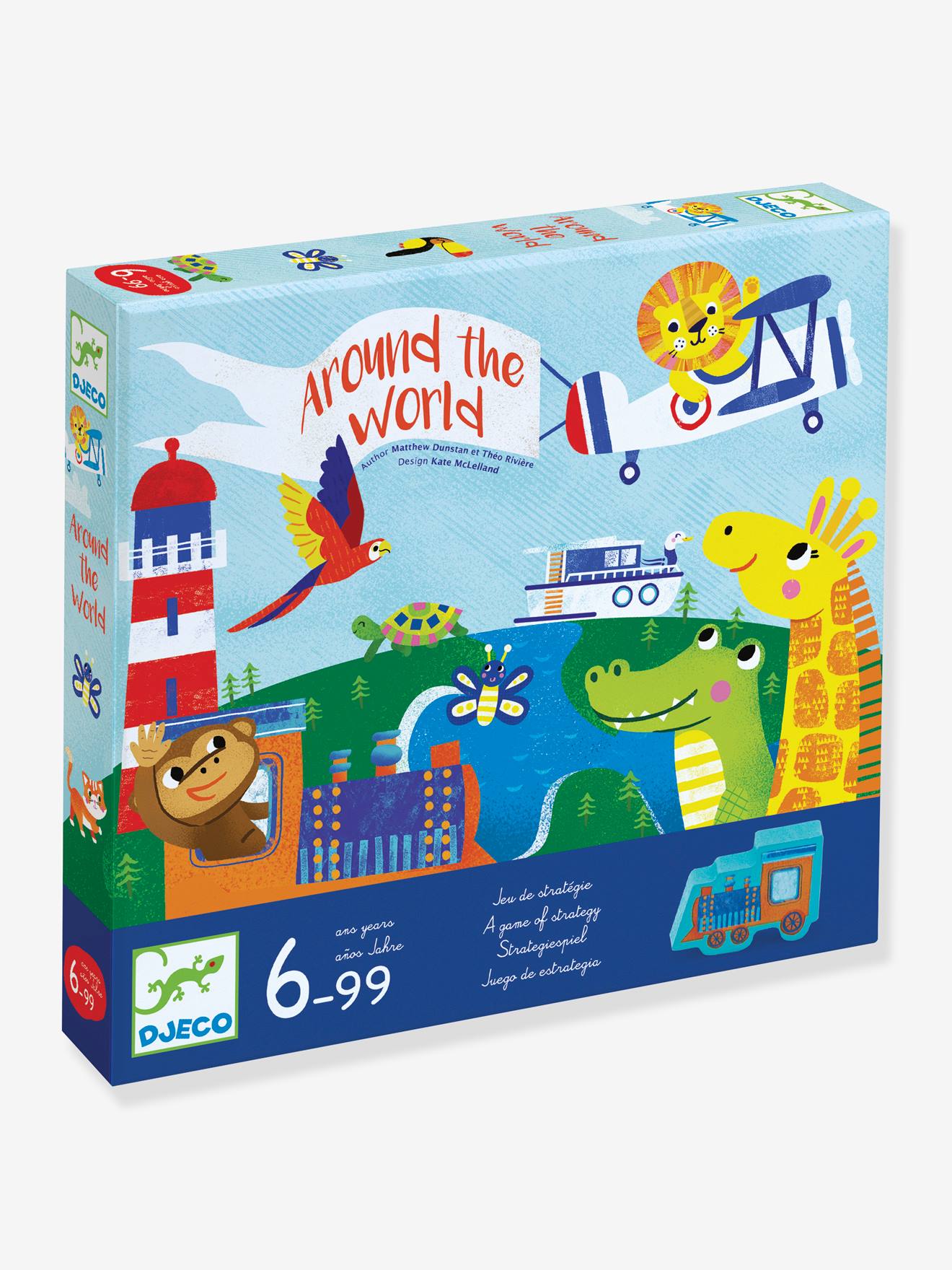 Jeu Around the world DJECO bleu