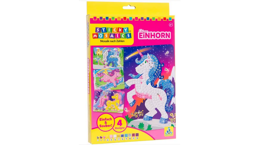 Sticky Mosaics - Glitzer Einhorn