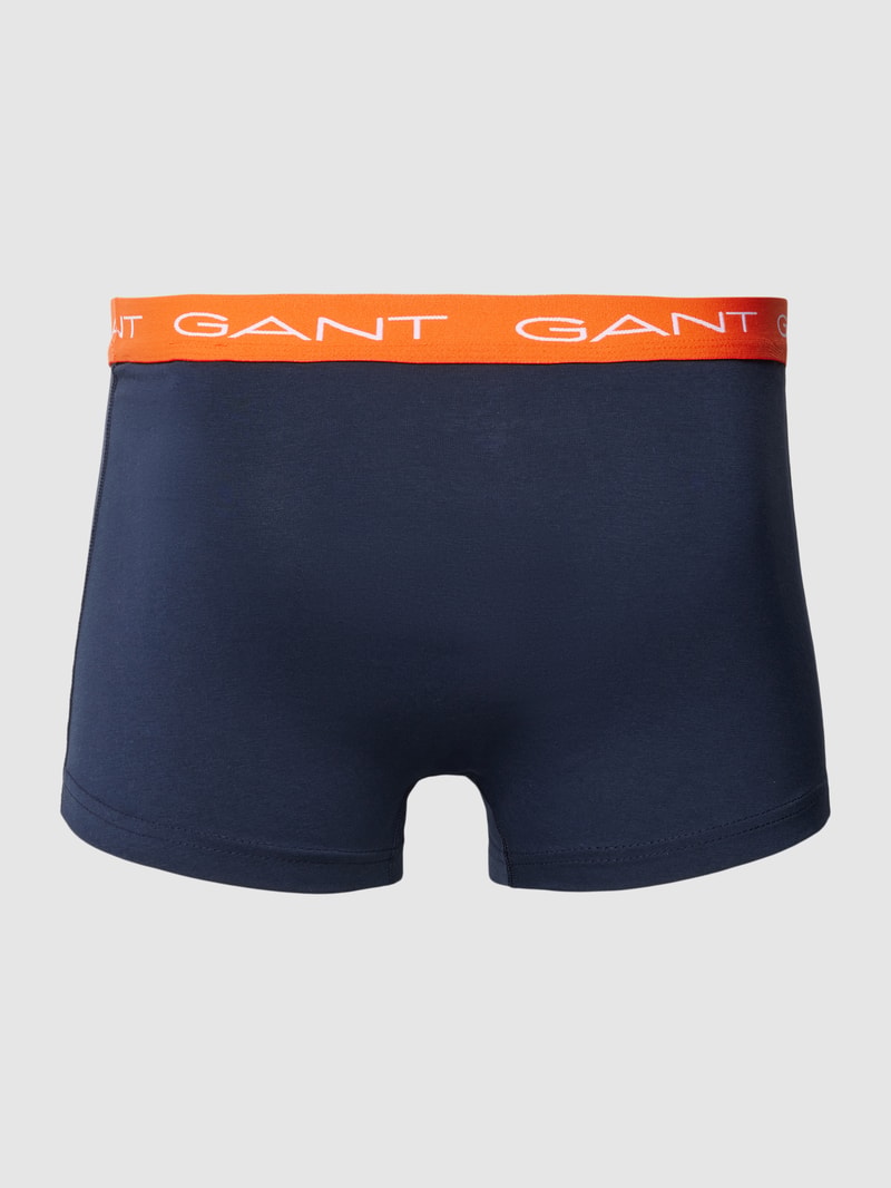 Trunks mit Logo-Bund im 3er-Pack in marineblau