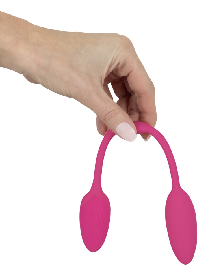 Sweet Smile Liebeskugeln RC Double Pleasure Love Balls in pink günstig kaufen 28 cm