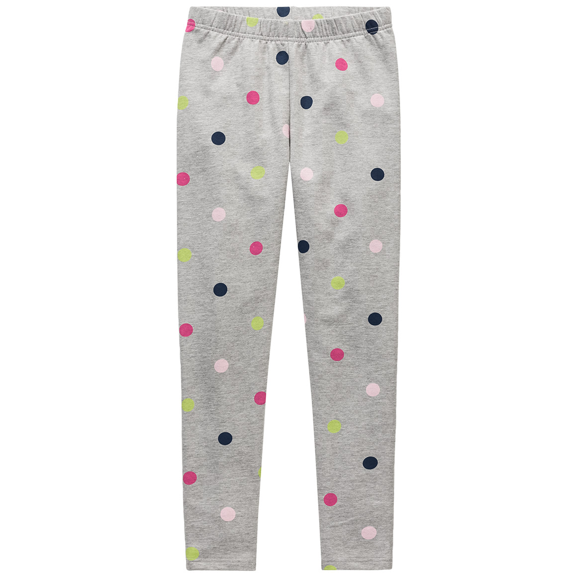 Mädchen Sweatleggings mit bunten Punkten