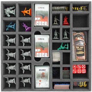 Feldherr Schaumstoff-Set für Zombicide Staffel 1 Grundspiel