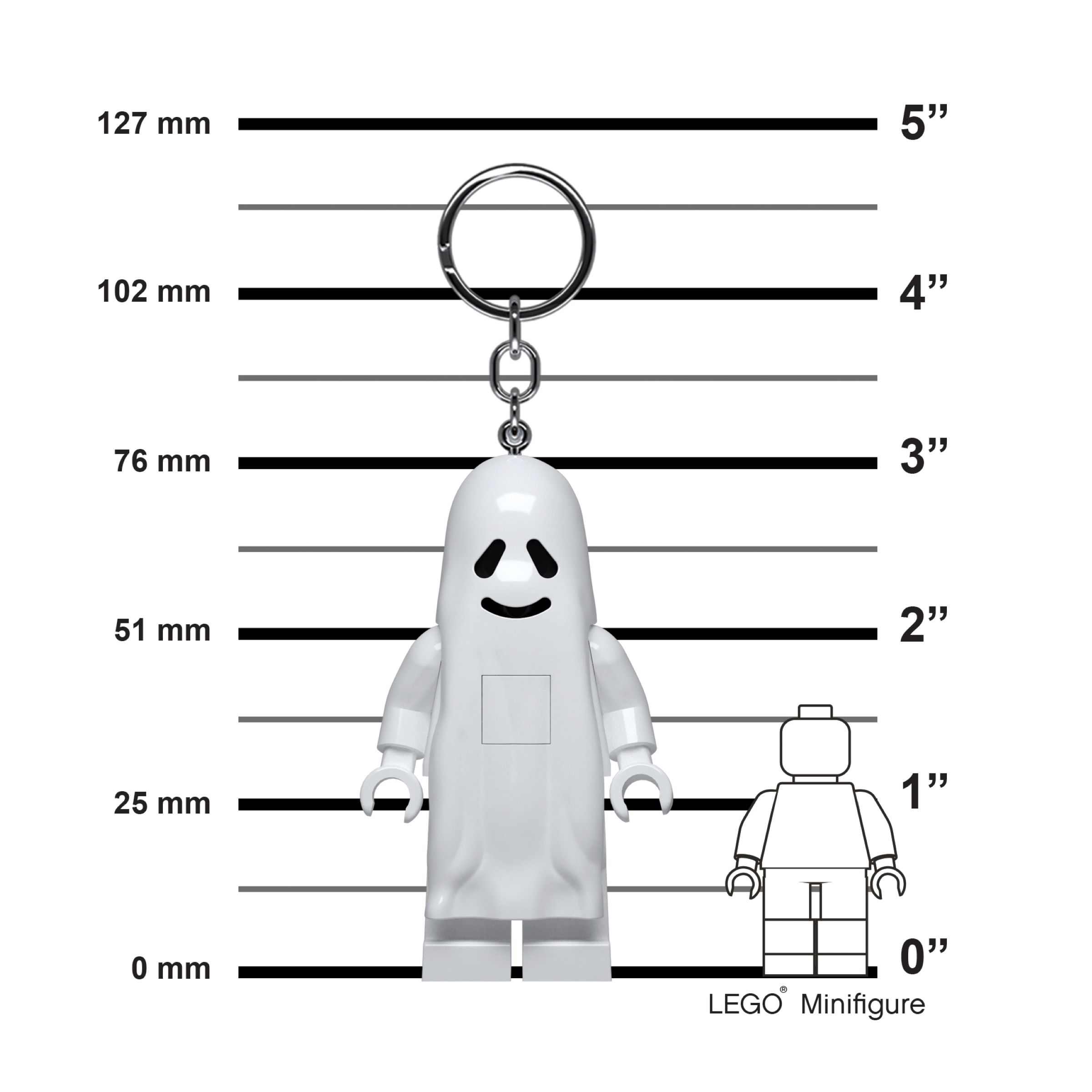 LEGO® Gespenst-Schlüsselanhänger mit Licht 5005667