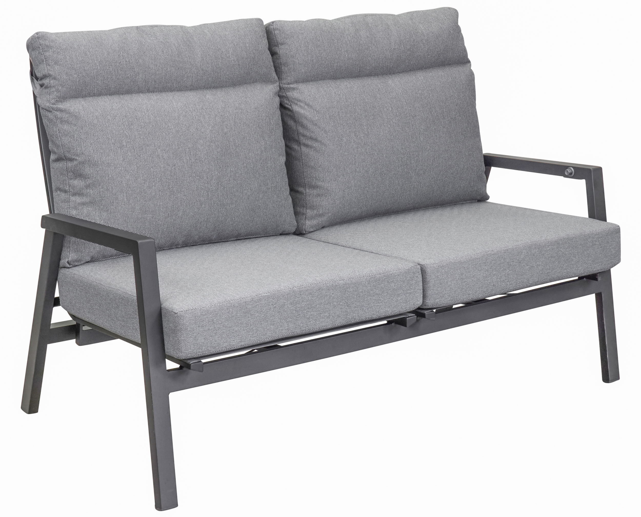 OUTDOORGartensofa Alu 2-Sitzer