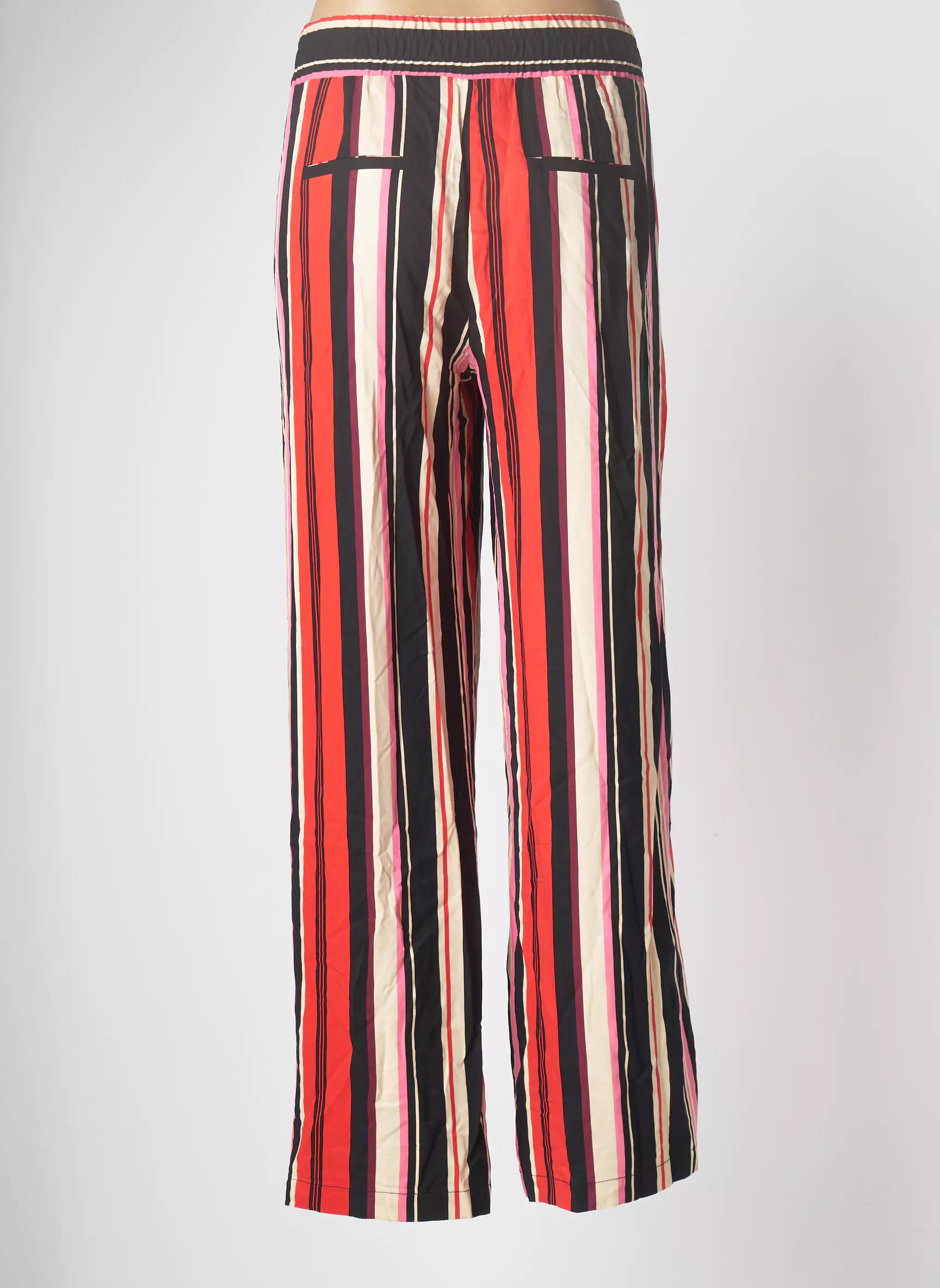 Street One Pantalons Chino Femme couleur rouge