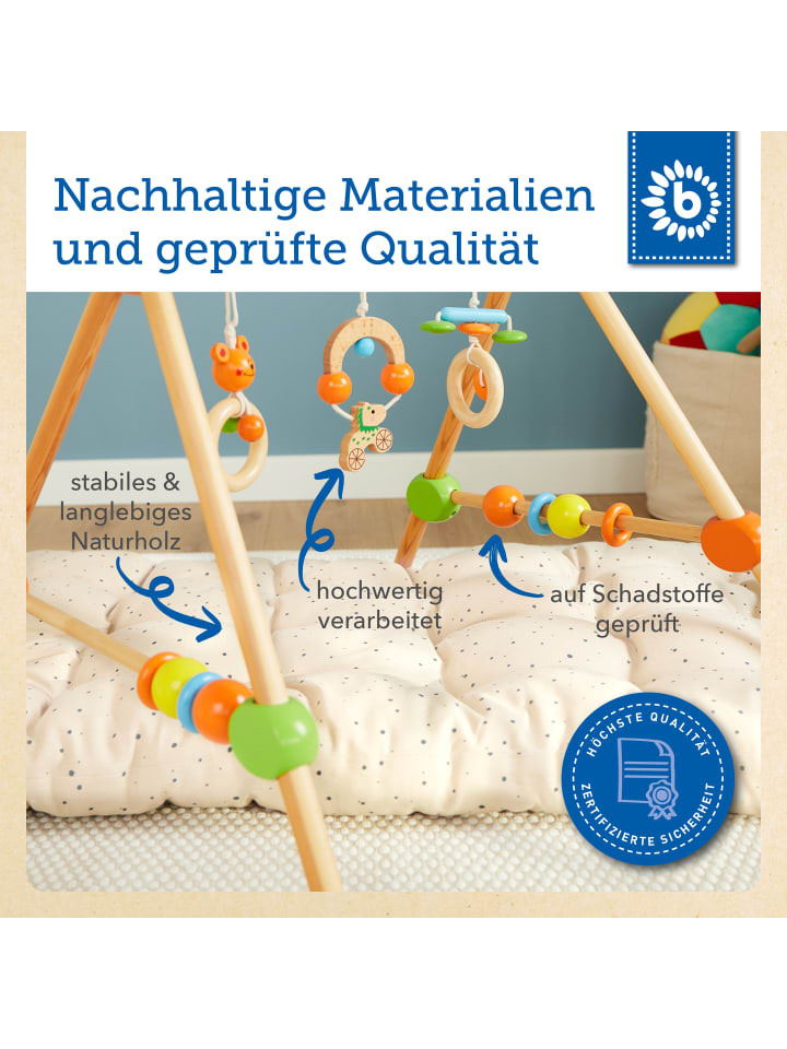 Bieco Spielwaren Spielbogen aus Holz - ab Geburt in Mehrfarbig günstig kaufen onesize