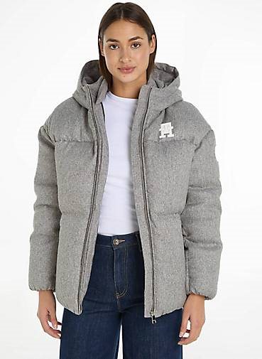 TOMMY HILFIGER Damen Daunenjacke NEW YORK BRUSHED PUFFER JACKET