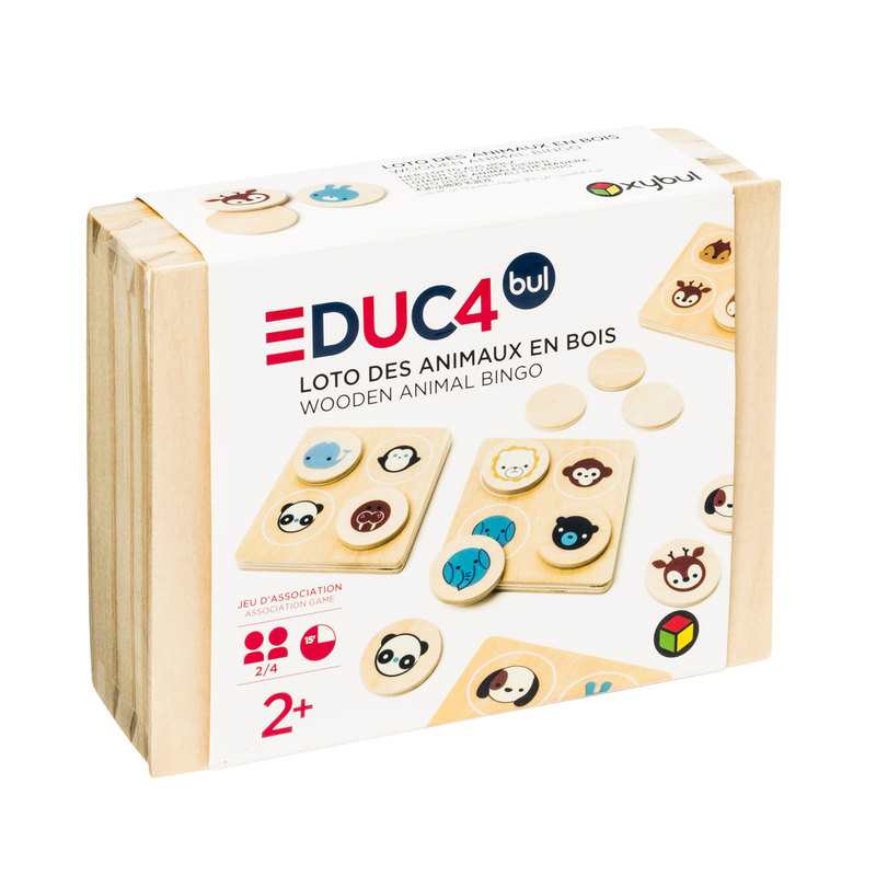 Loto des animaux en bois Oxybul