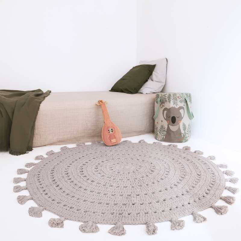 Tapis crochet 120cm NILA