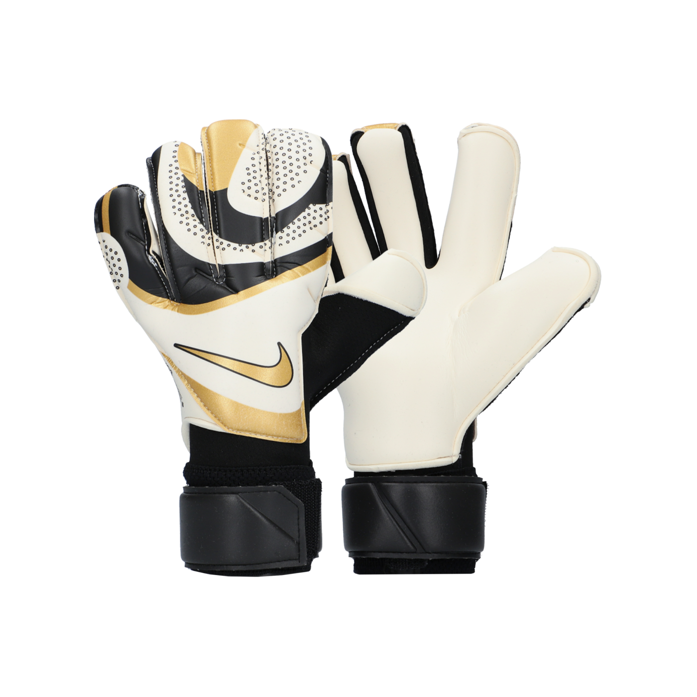 Nike Vapor Grip3 RS Promo TW-Handschuhe Schwarz Weiss Gold F011