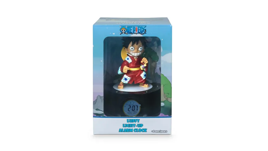 Digitaler Wecker mit Alarm Luffy