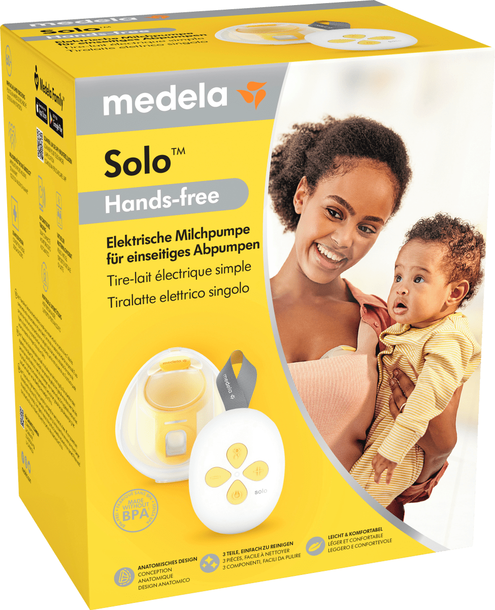 Milchpumpe elektrisch Solo Hands-free, 1 St