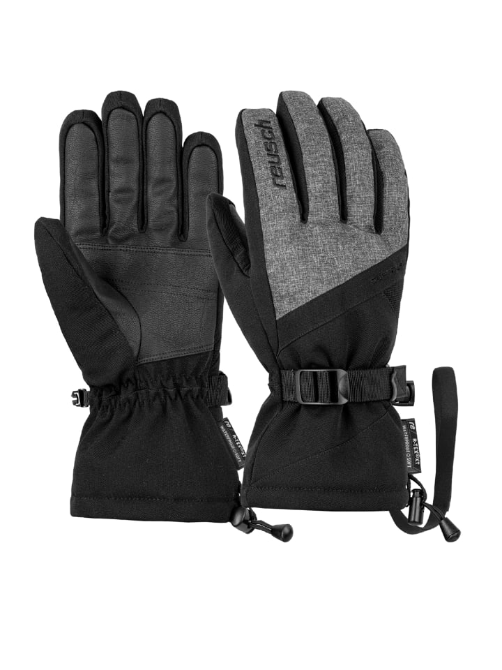 Reusch Fingerhandschuh Outset R-TEX XT in black/black melange günstig kaufen