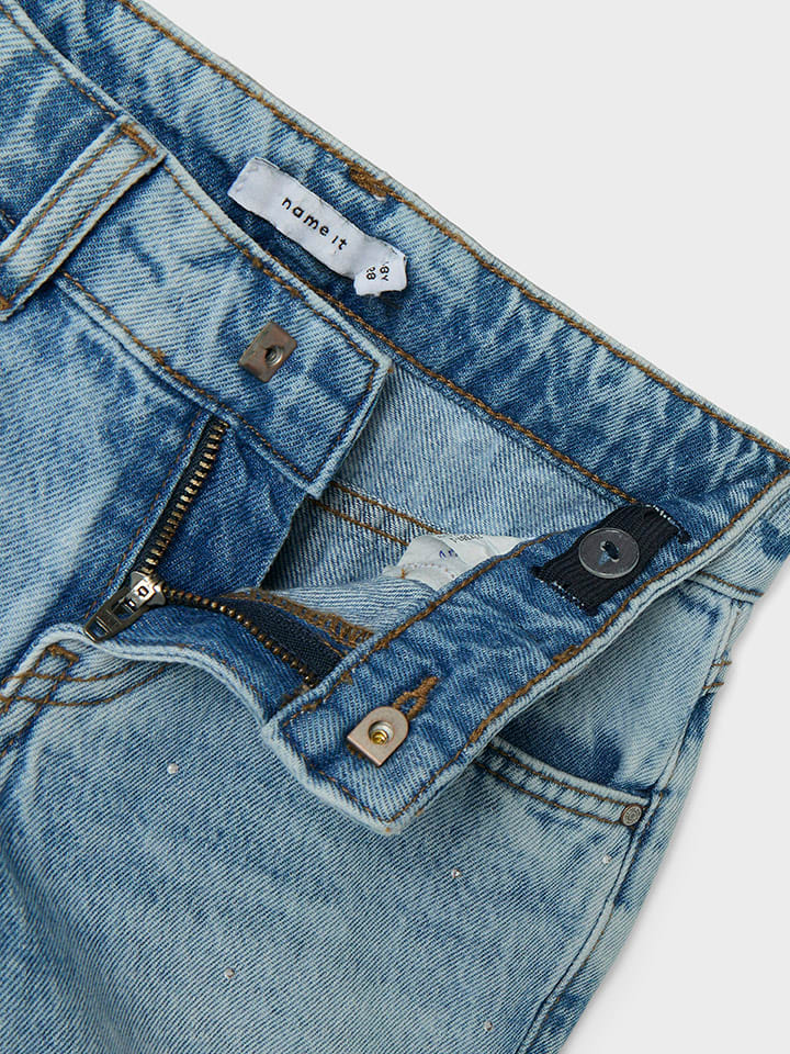 name it Jeans-Shorts - Slim fit - in Hellblau günstig kaufen