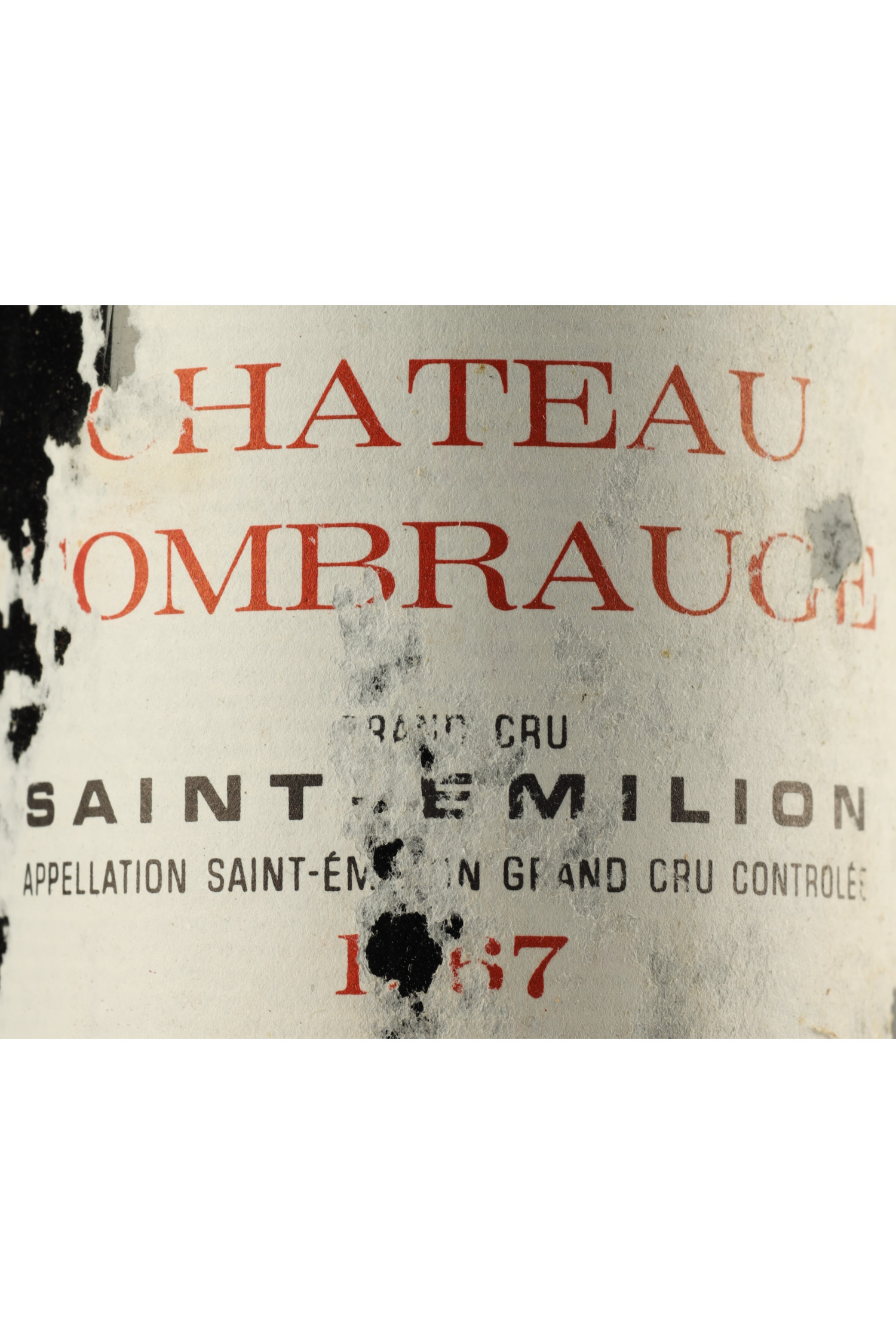 Château Fombrauge 1967, Saint Emilion