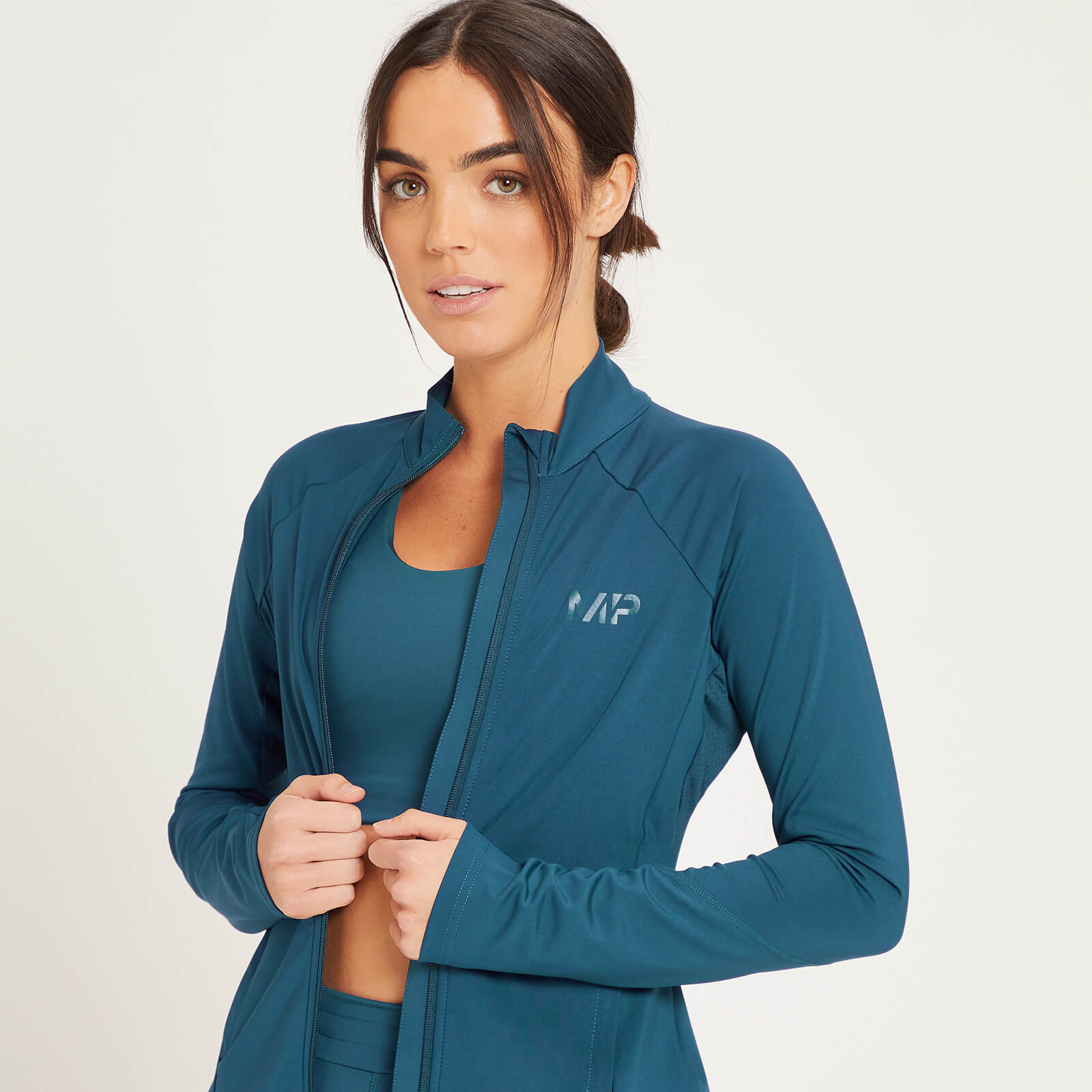 Veste d’entraînement MP Tempo pour femmes – Bleu poudré