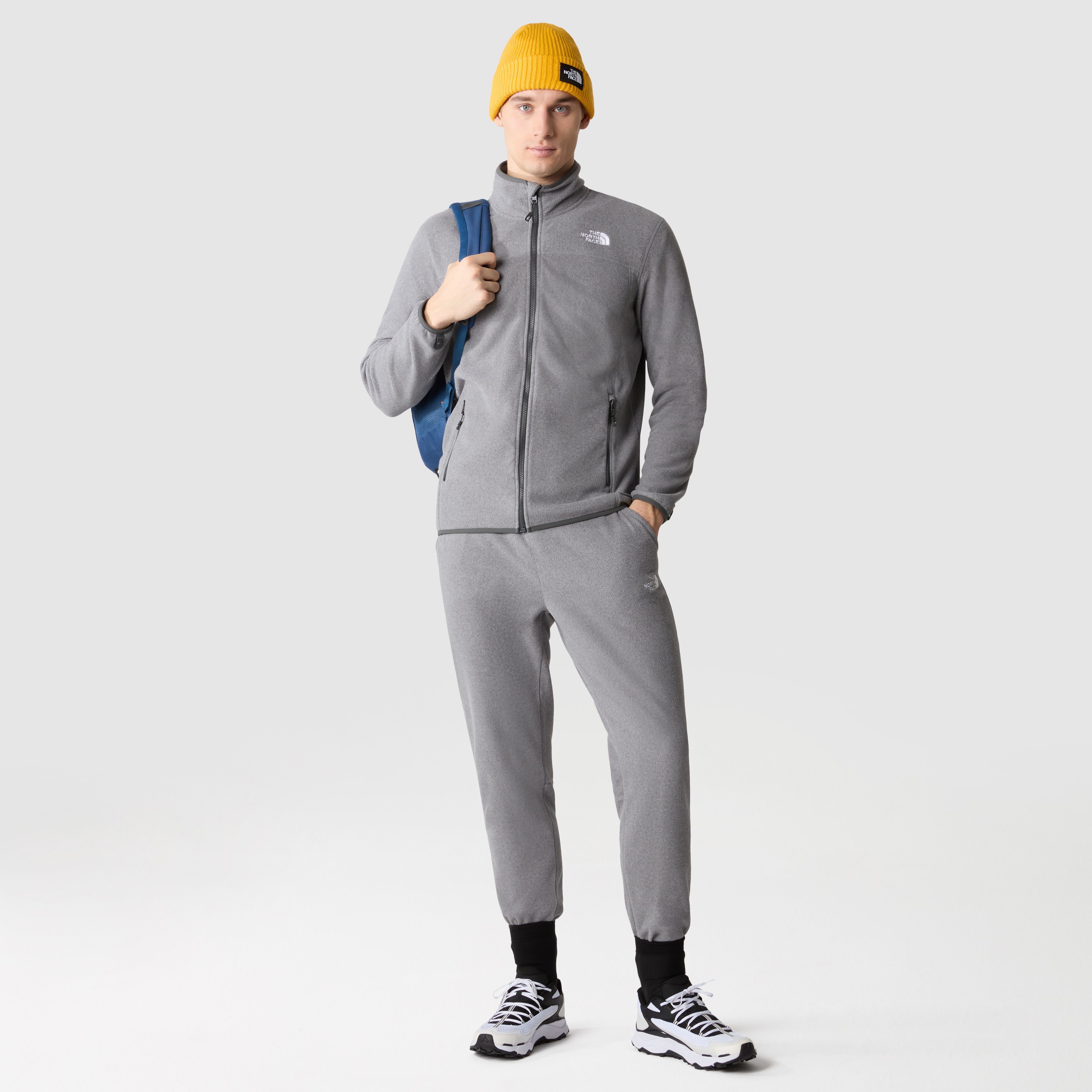 The North Face Fleecejacke M 100 GLACIER FULL ZIP aus weichem, gebürstetem Mikrofaser-Fleece