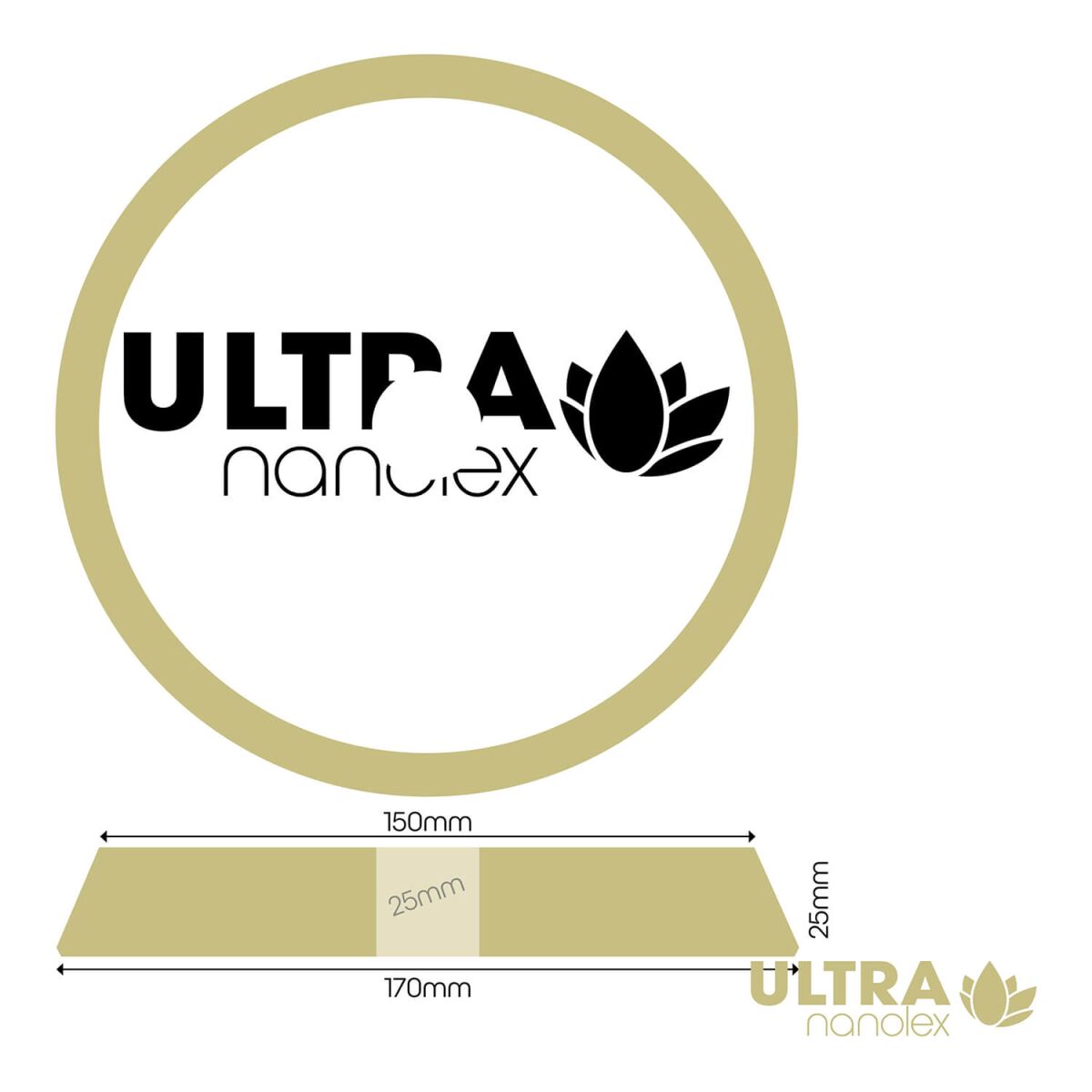 Nanolex Polierpad Ultra DA 150mm sehr hart