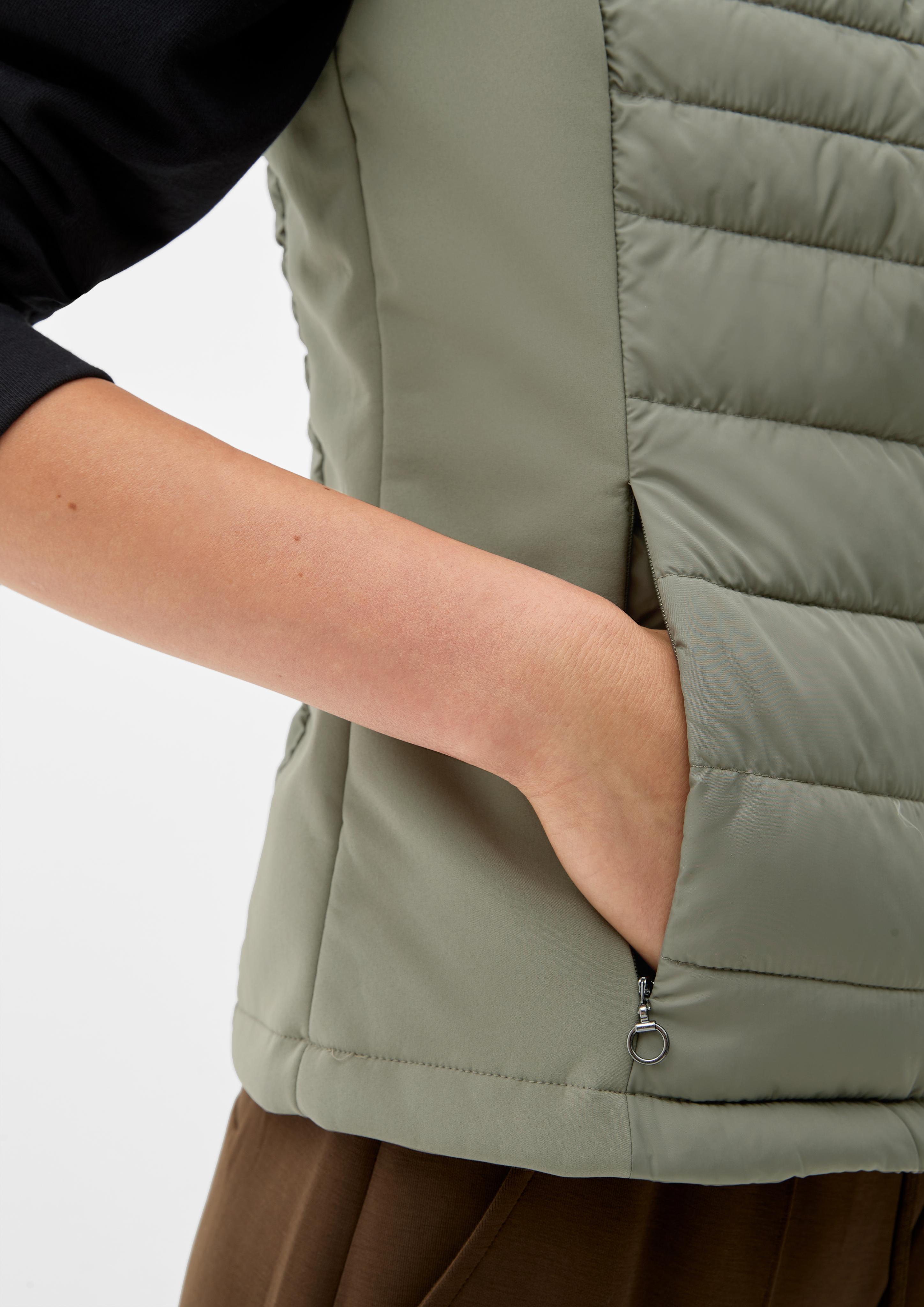 Steppweste mit Softshell-Einsatz  2121790-7809
