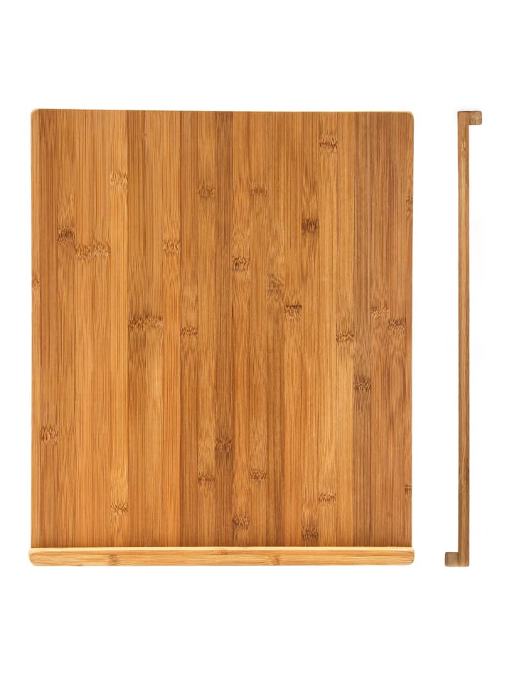 relaxdays Tranchierbrett in Natur - (B)38 x (H)2,5 x (T)45 cm günstig kaufen onesize