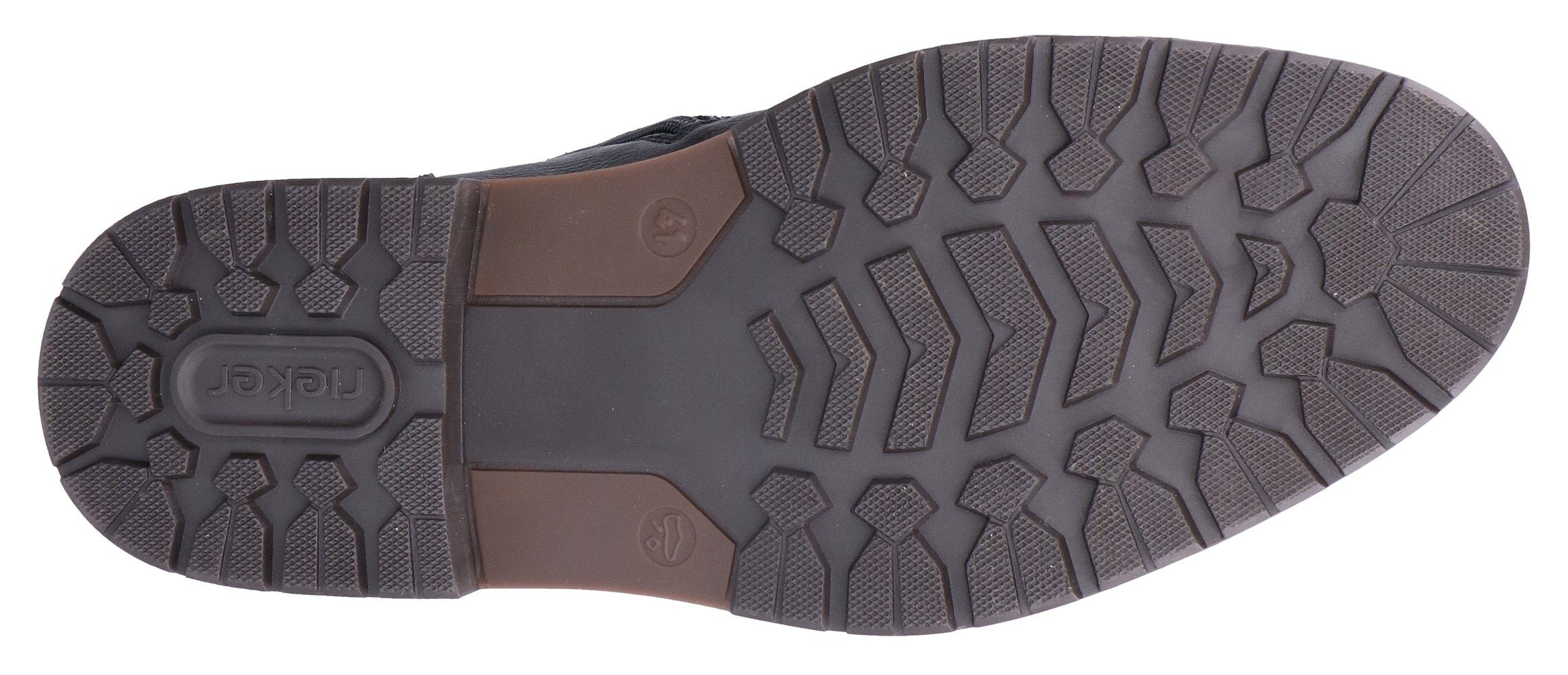 Rieker Schnürstiefelette mit gepolstertem Schaftrand