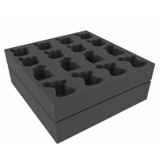 Feldherr Schaumstoff-Set für Fireteam Zero Brettspiel-Box