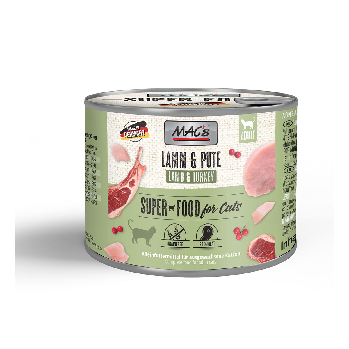 MAC's Cat Fleischmenü Lamm und Pute günstig kaufen