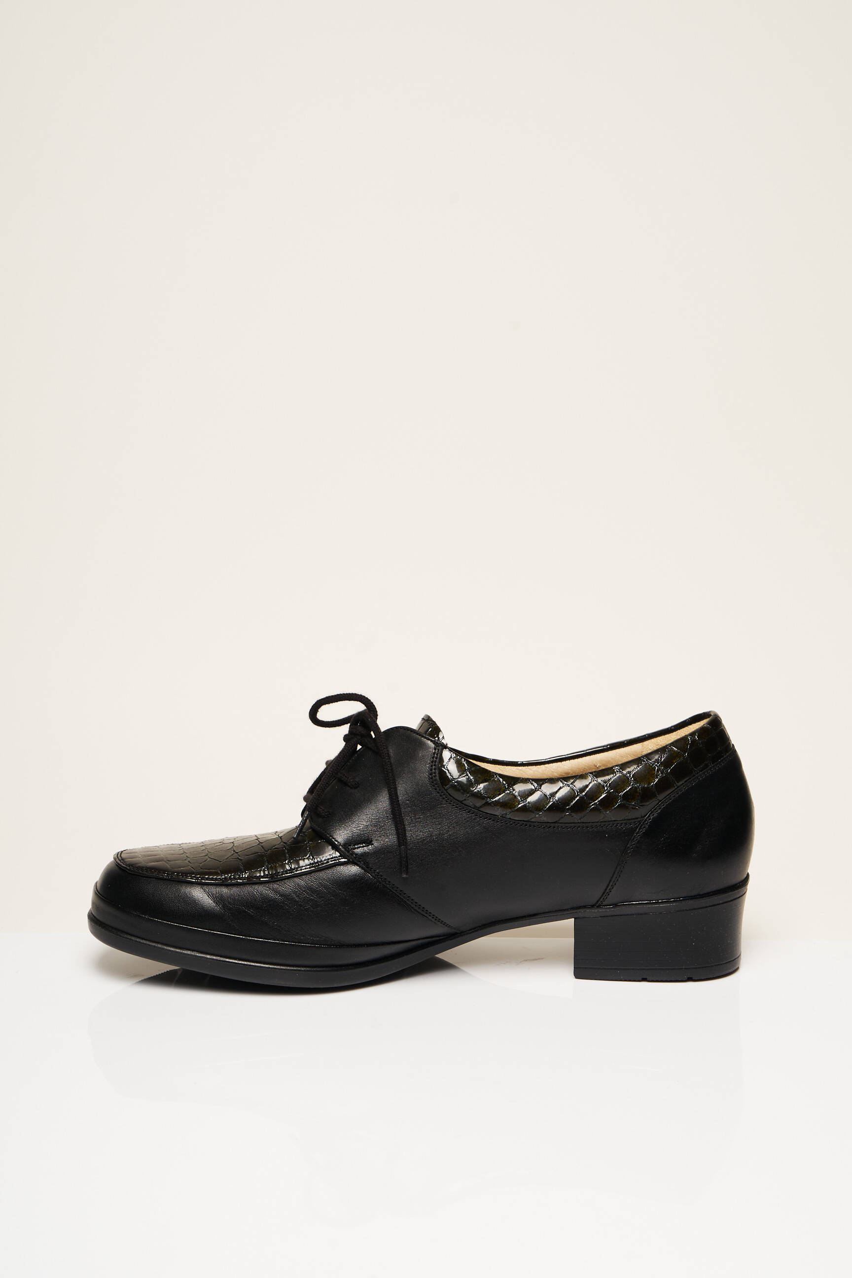 Goldkrone Derby Femme couleur noir