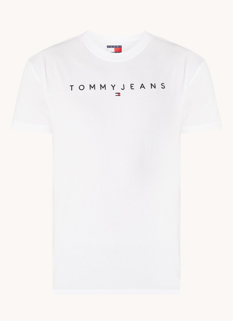 Tricou Tommy Hilfiger cu logo brodat