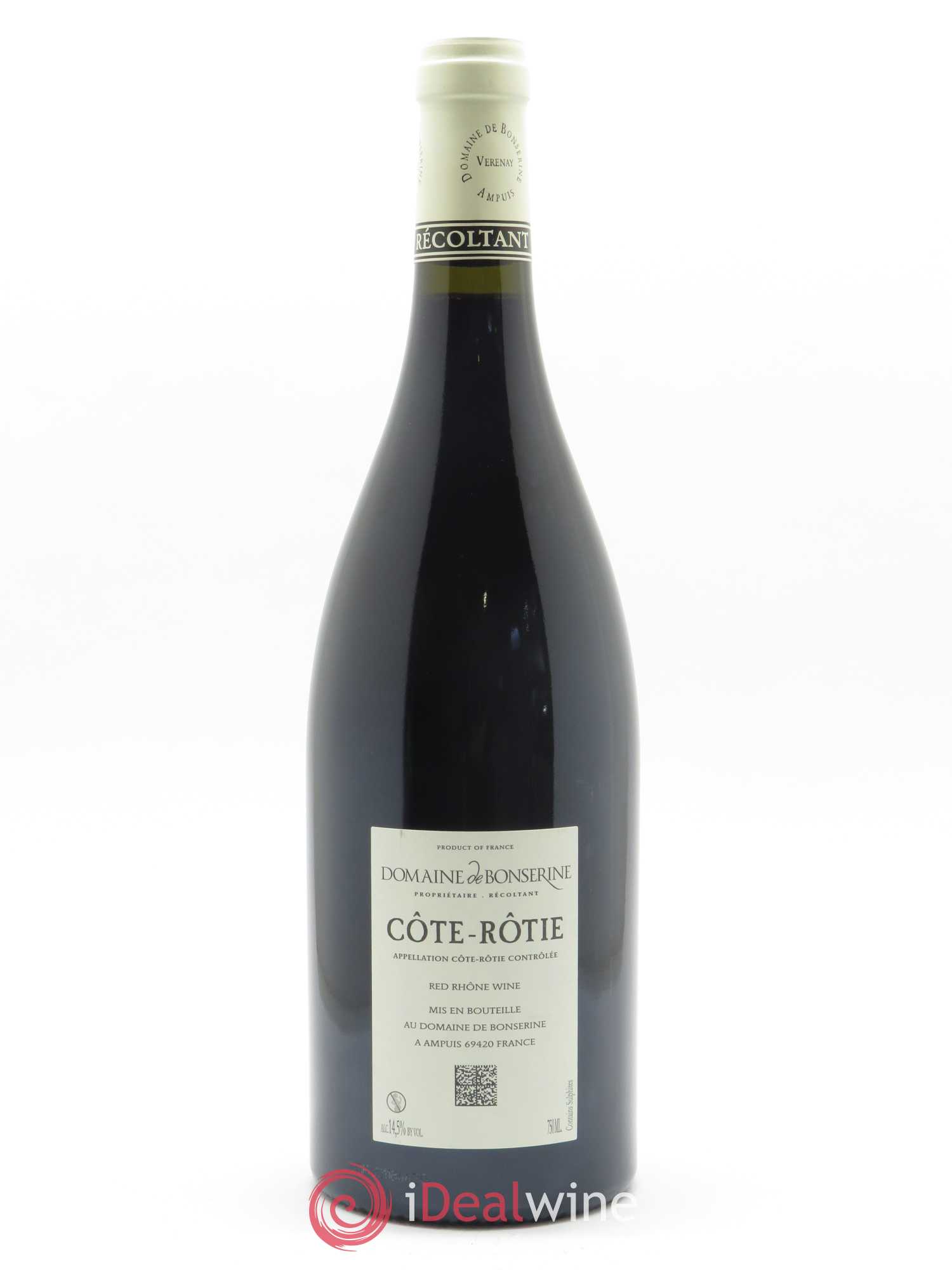 Côte-Rôtie La Viallière Bonserine (Domaine de)  2018 - Lot de 1 Bouteille