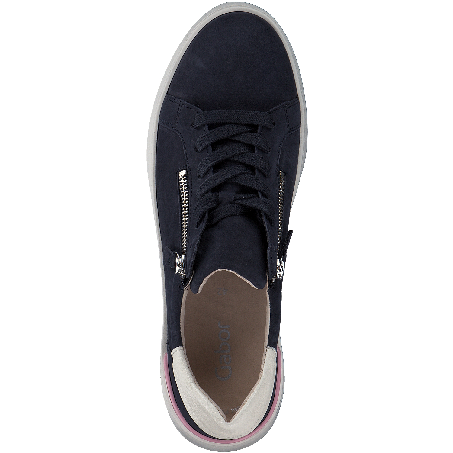 Gabor 23.280, Schnürschuhe, Damen, Schwarz