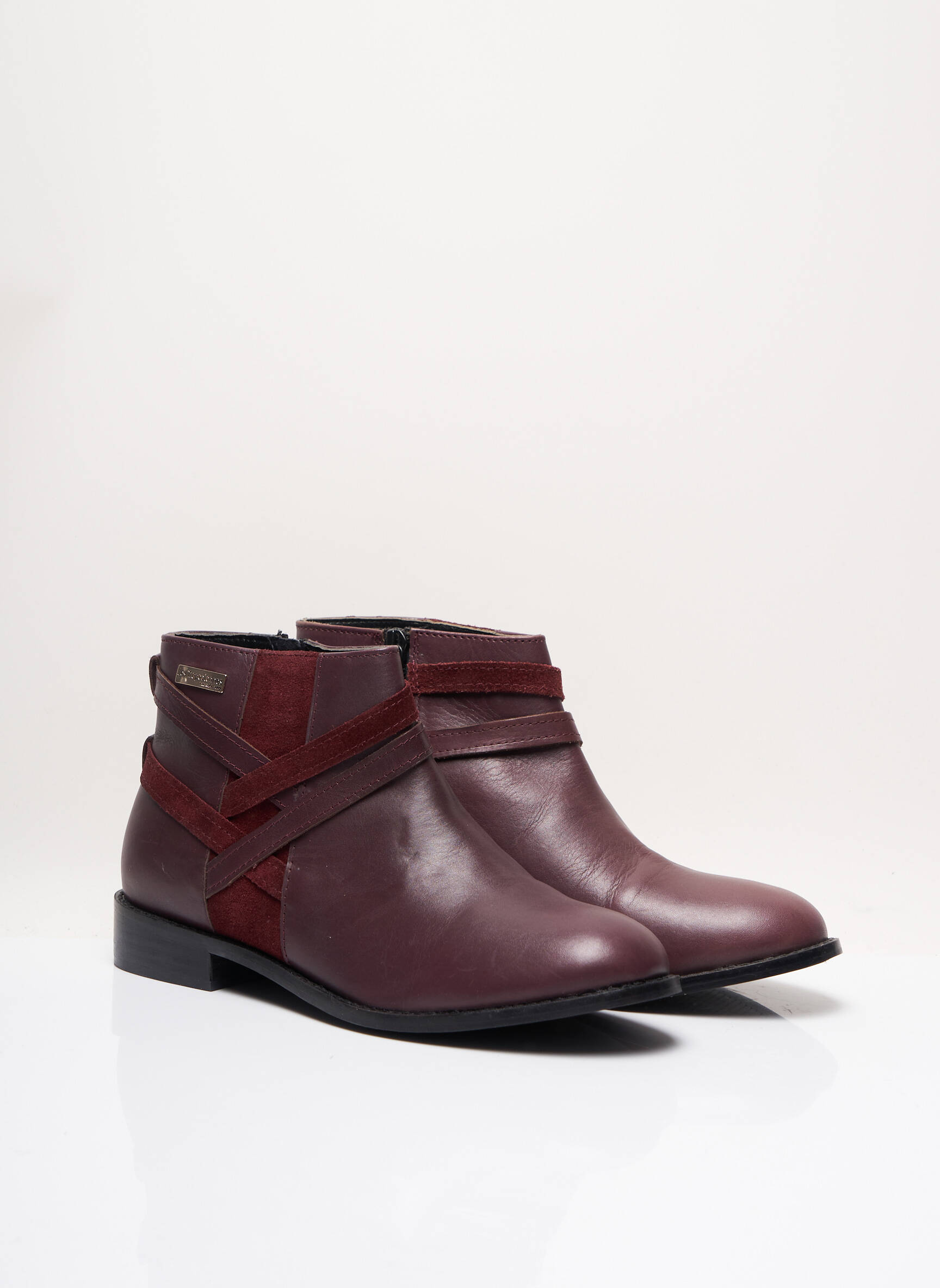Les Tropeziennes Par M Belarbi Bottines Femme couleur violet