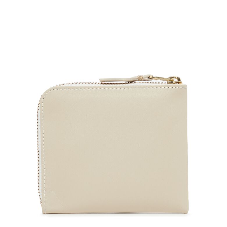 Comme des Garcons Wallet Classic Leather Line off white