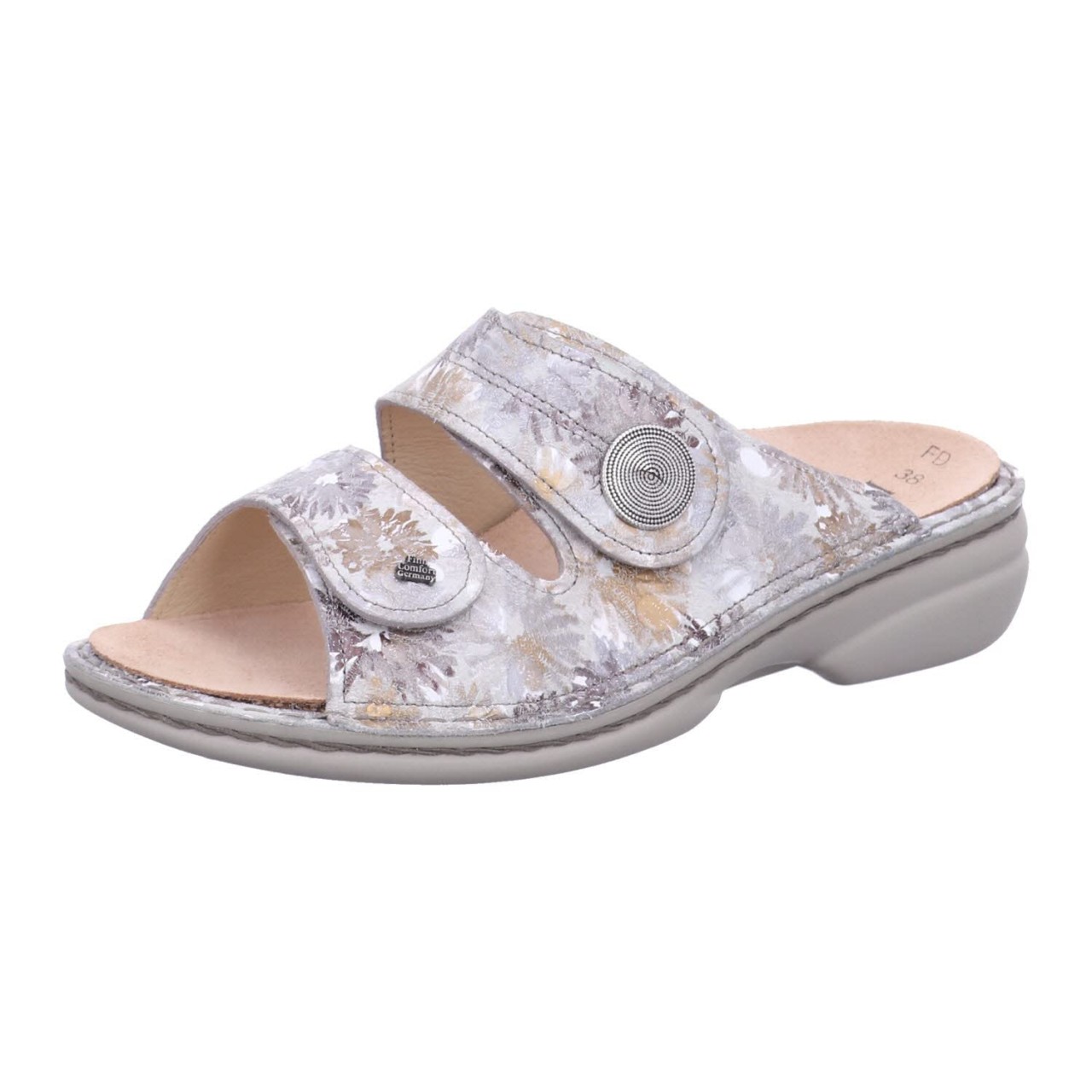 FINN COMFORT Klassische Sandalen silber