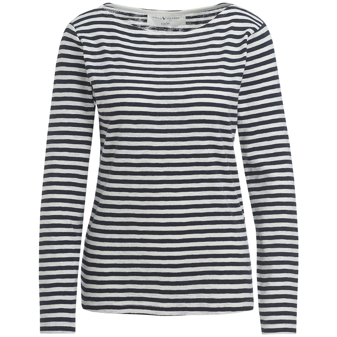 Damen Langarmshirt im Streifen-Dessin