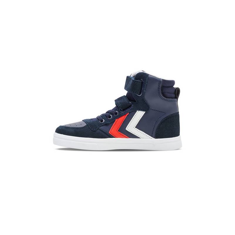 hummel SLIMMER STADIL LEATHER HIGH JR Sneaker Kinder