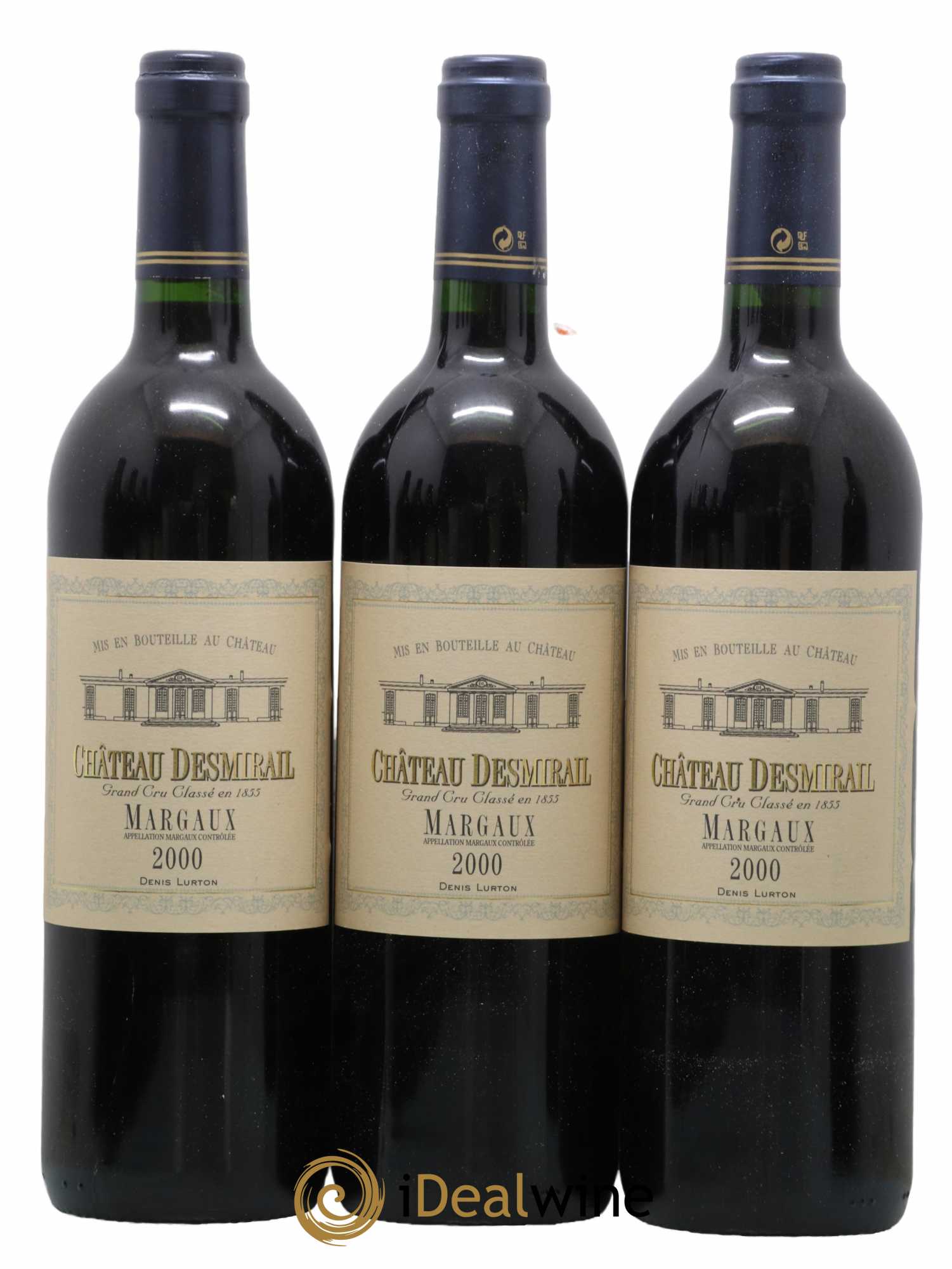 Château Desmirail 3ème Grand Cru Classé  2000 - Lot de 12 Bouteilles