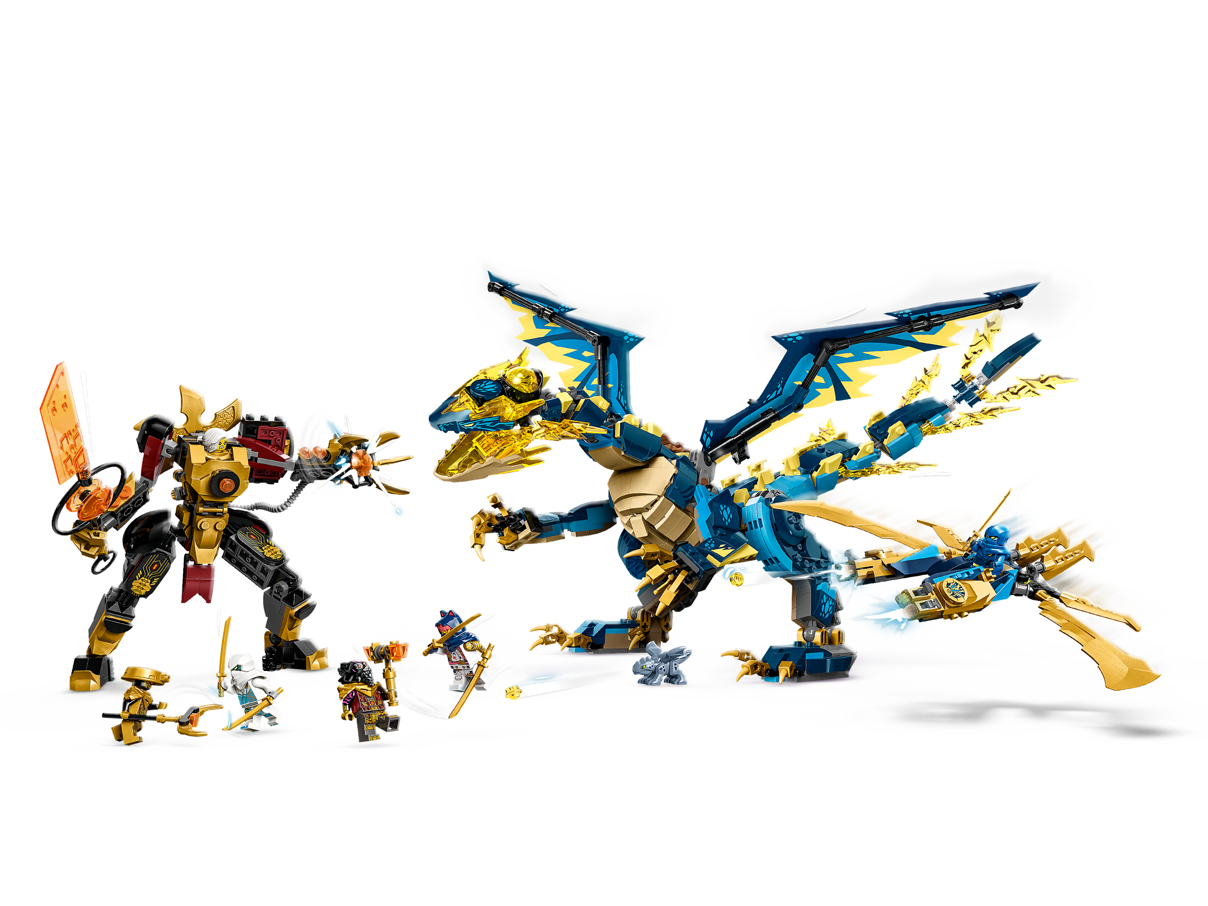 Kaiserliches Mech-Duell gegen den Elementardrachen 71796