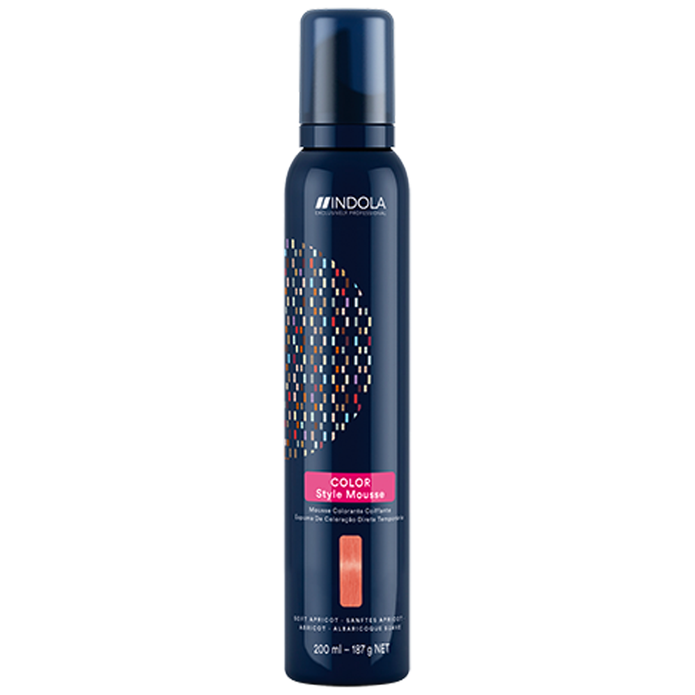 Indola Color Style Mousse Sanftes Apricot 200 ml