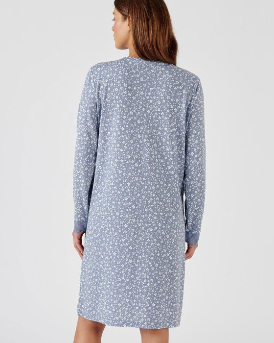 Chemise de nuit maille Thermolactyl recyclée