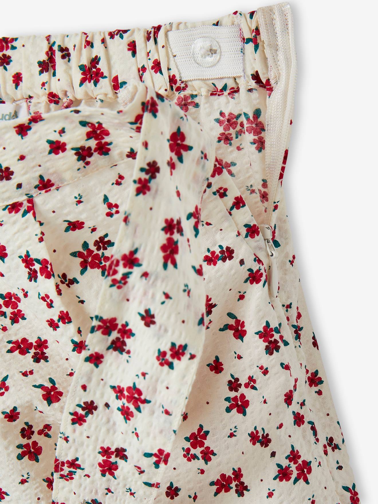 Vertbaudet Mädchen Skort - himbeer