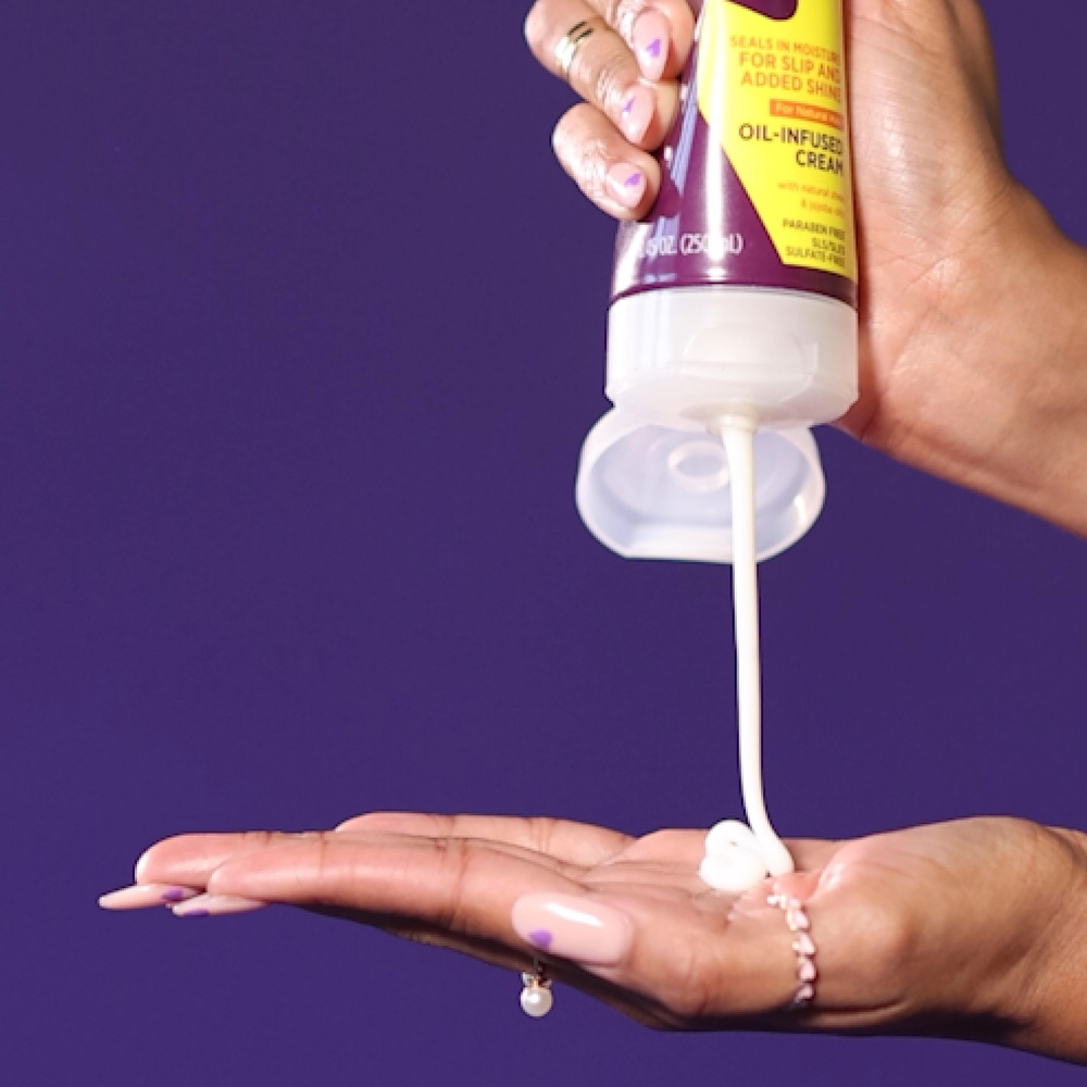 wakati Crème Infusée d'Huile Crème pour cheveux