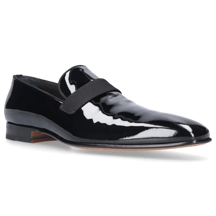 Moreschi - Slipper 039470 Kalbsleder - schwarz