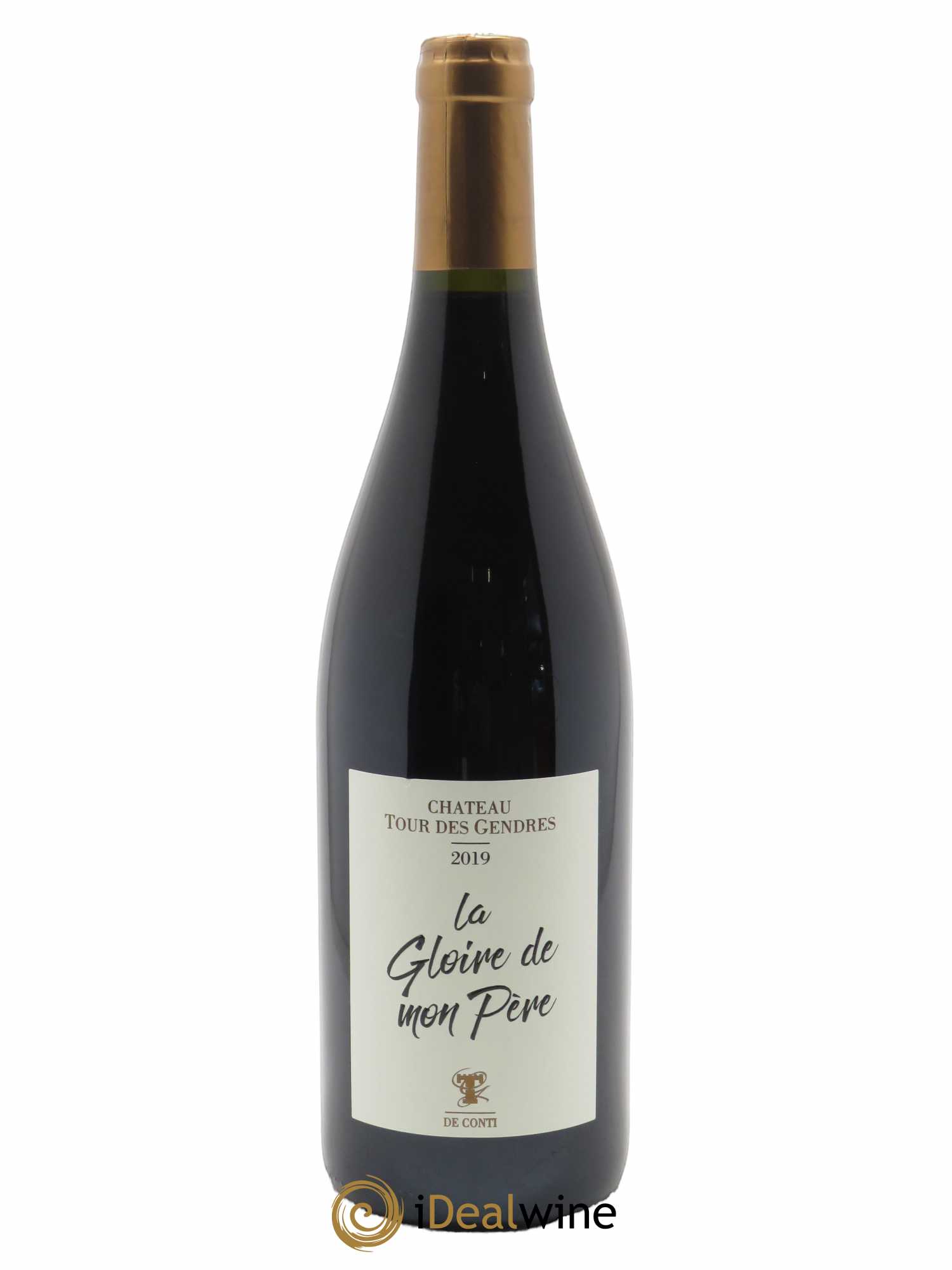 Côtes de Bergerac Château Tour des Gendres La Gloire de mon père Famille de Conti  2019 - Lot de 1 Bouteille